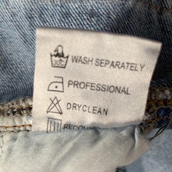 MISSLOOK womens overall blue jean - Picture 8 of 10